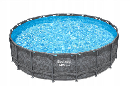 Apvalus SODO SURENKAMAS BASEINAS 549x132cm APX RINKINYS 11in1 BESTWAY