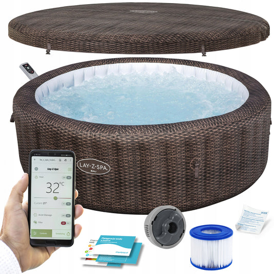 PRIPUČIAMAS SODO SPA AirJet Bali HYDROMASSAGE Bestway 7 asmenims
