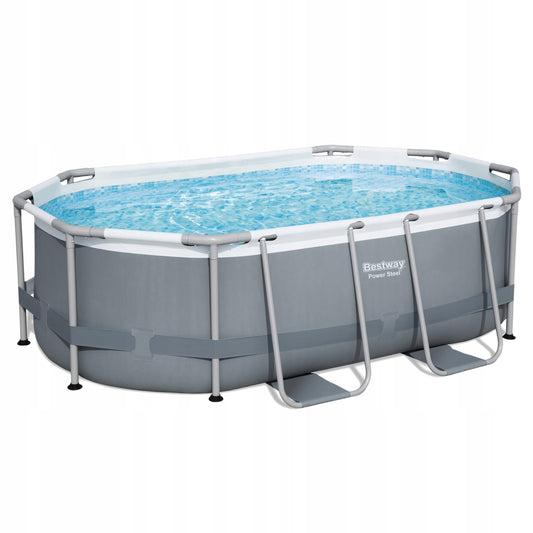 SODO SURENKAMAS BASEINAS 305x200x84cm OVALUS BESTWAY RINKINYS 17in1