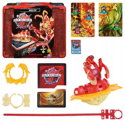 BAKUGAN BAKU-TIN 2 SPECIAL ATTACK MANTID FIGŪRA + KORTELĖS DĖŽUTĖJE