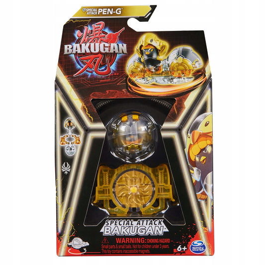 BAKUGAN SET SPECIAL ATTACK PEN-G VEIKSMO FIGŪRA