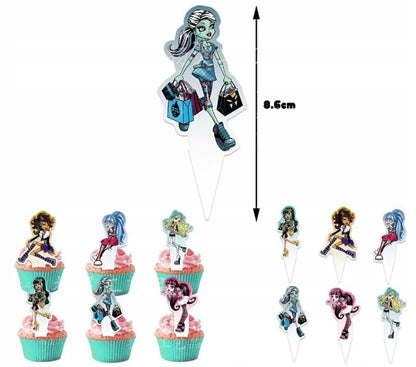 Monster High School gimtadienio dekoracijų rinkinys
