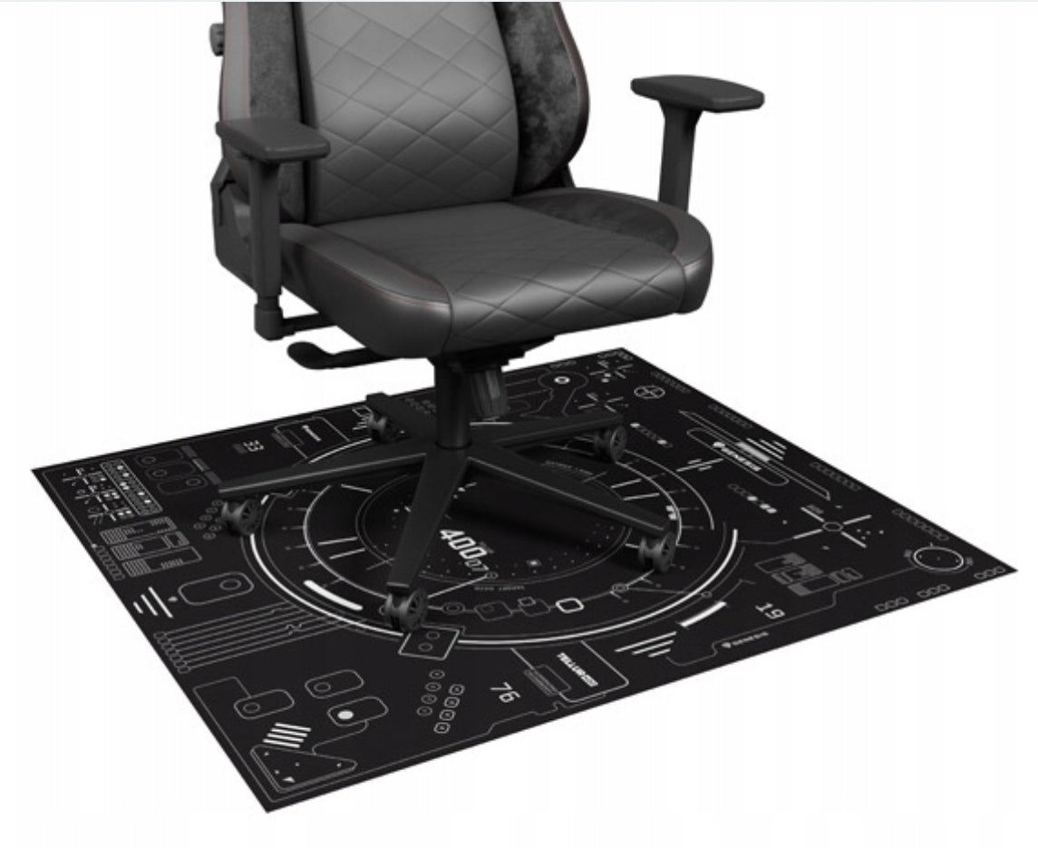 Kilimėlis apsauginis žaidimų kėdei GENESIS TELLUR 400 SQUARE HUD CHAIR 100CM