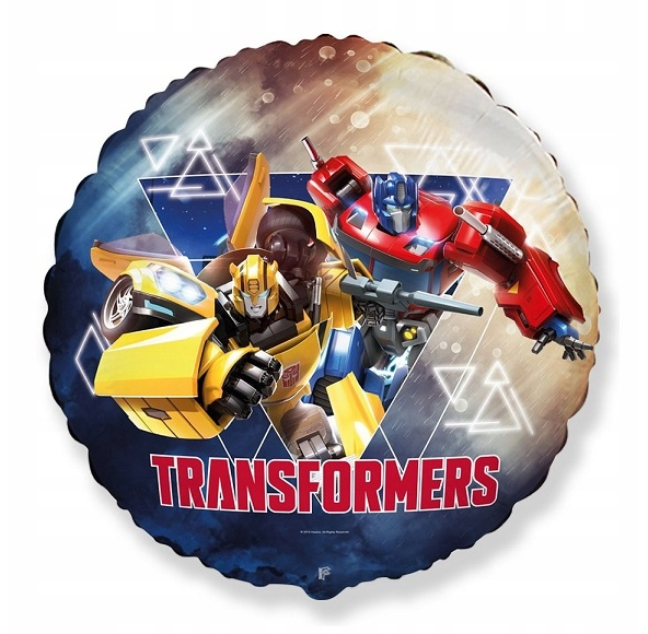 Gimtadienio balionų rinkinys Transformer tema