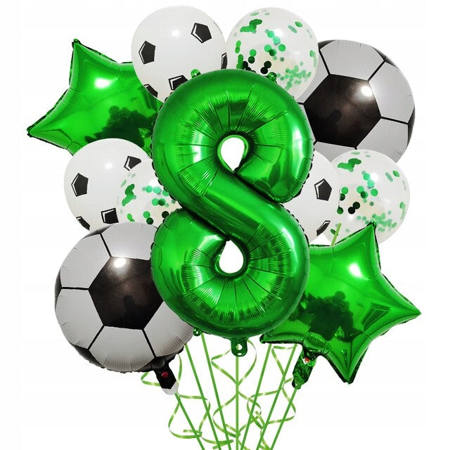 First Birthday Balloon Set 1 Soccer Theme