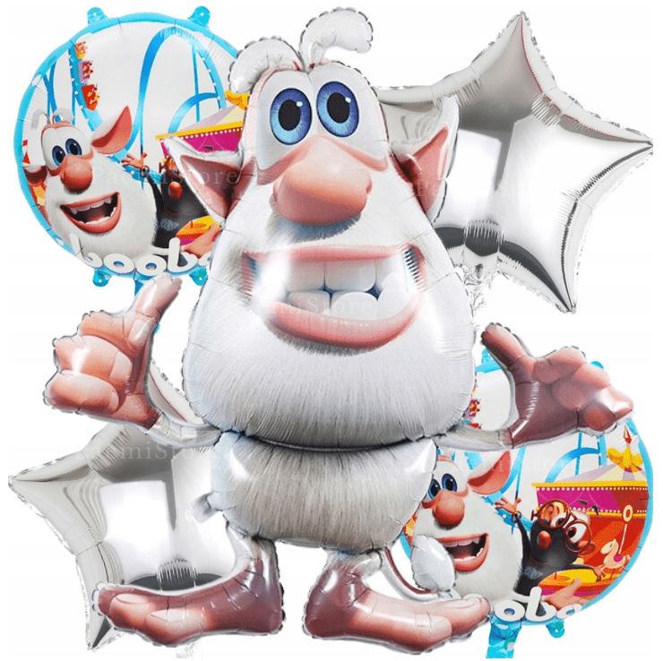 Balionai BOOBA Rinkinys 5 Vnt. - PartyGo