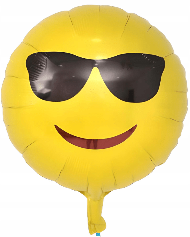 Balionai Emocija Jaustukai Šypsenos Rinkinys 5 Vnt. - PartyGo