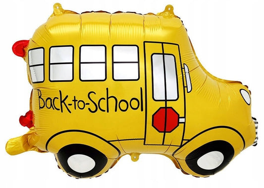 Folinis balionas „Mokyklos autobusas“, 48 x 56 cm