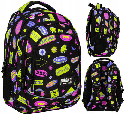 Mokykline kuprine BackUP 26L – Y2K Moments (X11)