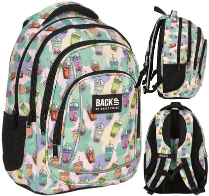 Mokykline kuprine BackUP 26L – Bubble Tea (A25)