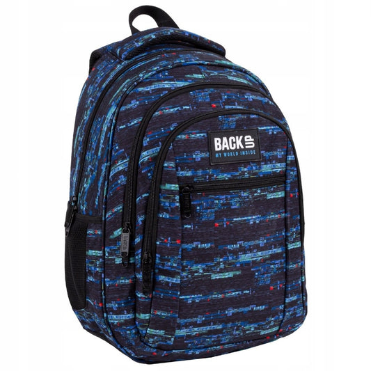Mokykline kuprine BackUP 26L – GLITCH