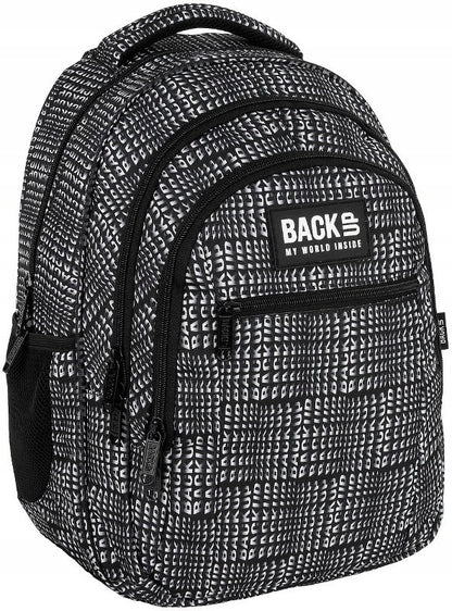 Mokykline kuprine BackUP 26L – Action/Graffiti Letters (O42)