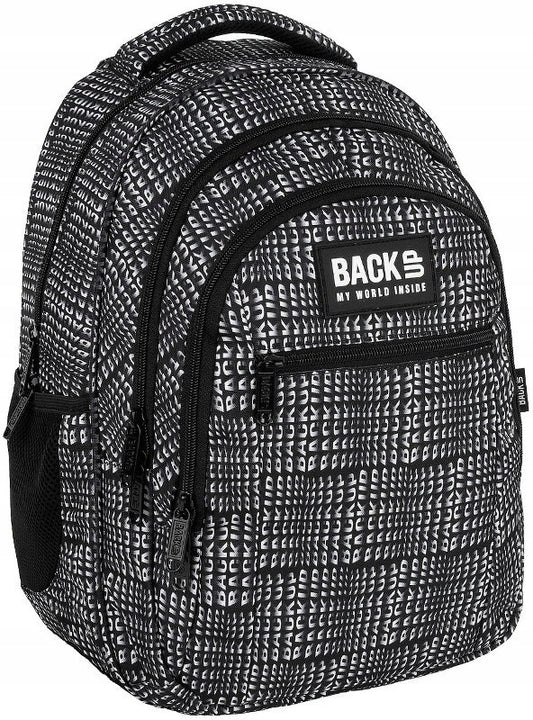 Mokykline kuprine BackUP 26L – Action/Graffiti Letters (O42)