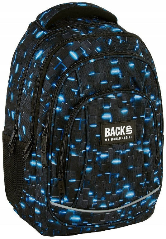 Mokykline kuprine BackUP 26L – Bytewave Neons (A44)
