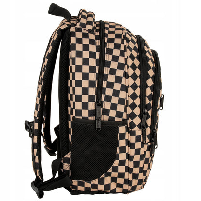 Mokykline kuprine BackUP 26L – Checkerboard Beige