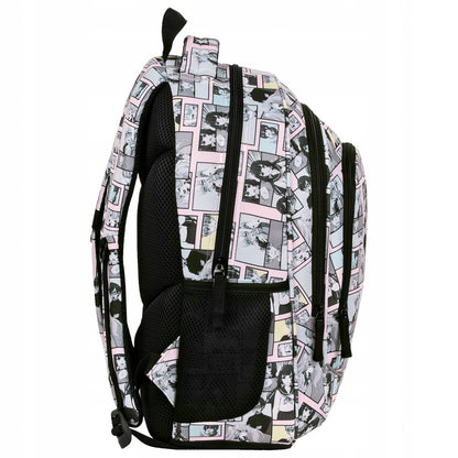 Mokykline kuprine BackUP 5-dalių rinkinys 26L – Anime/Manga