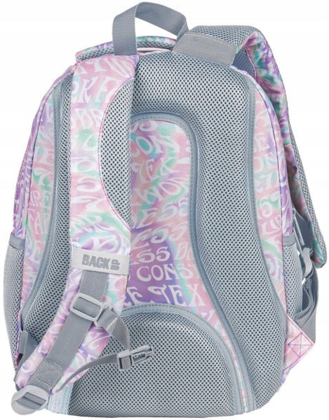 Mokykline kuprine BackUP 26L – Cream Letters (O18)