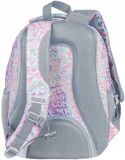 Mokykline kuprine BackUP 26L – Cream Letters (O18)