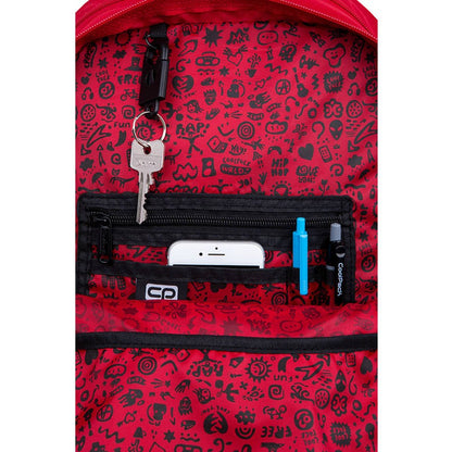 Mokykline kuprine COOLPACK 26L – RED