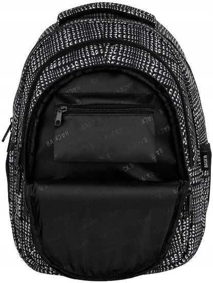 Mokykline kuprine BackUP 26L – Action/Graffiti Letters (O42)