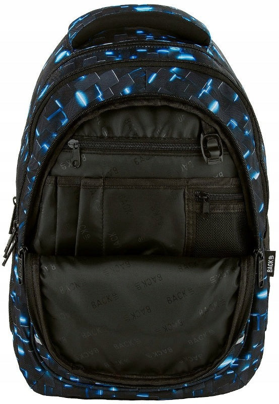 Mokykline kuprine BackUP 26L – Bytewave Neons (A44)