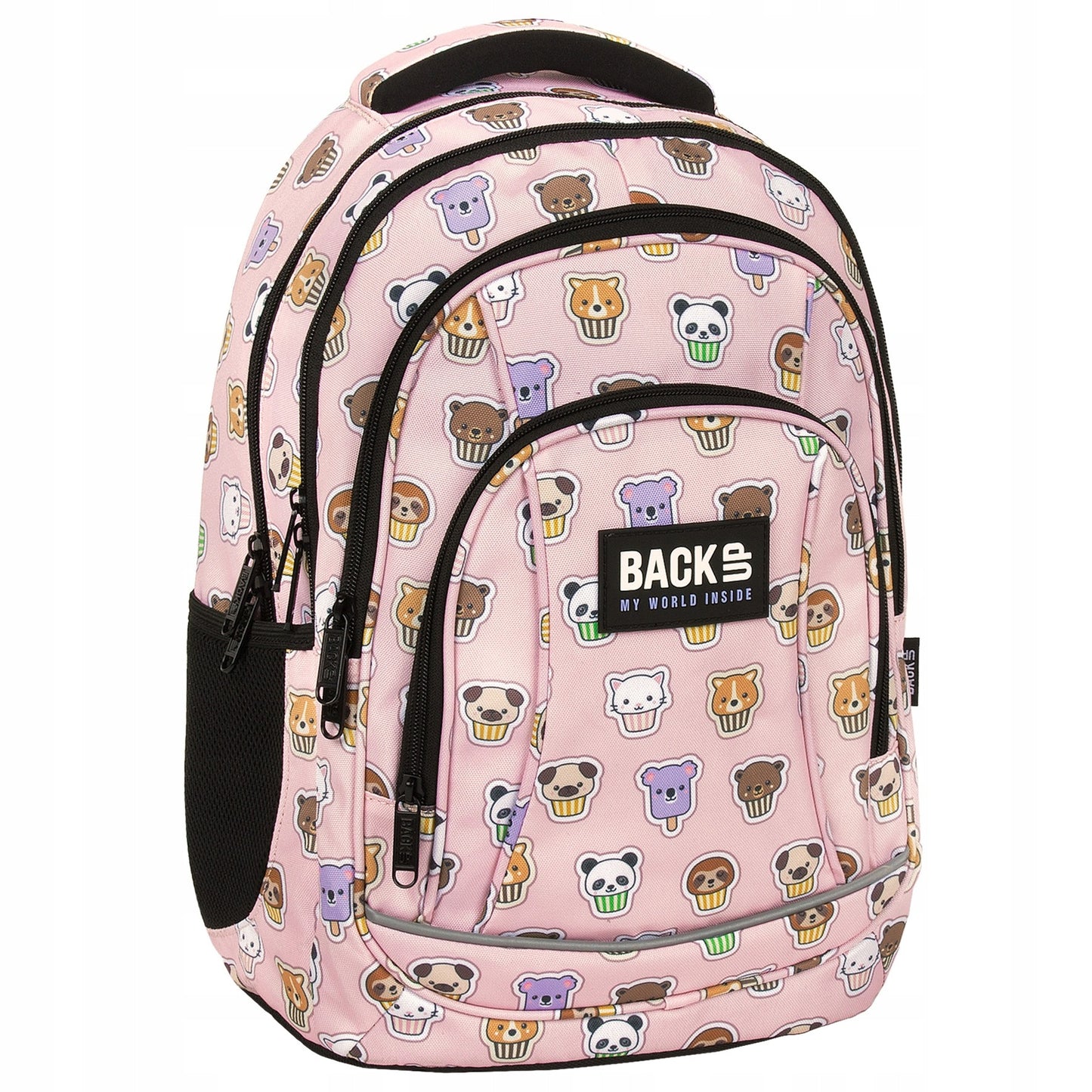 Mokykline kuprine BackUP 26L – Animals Girl (A30)