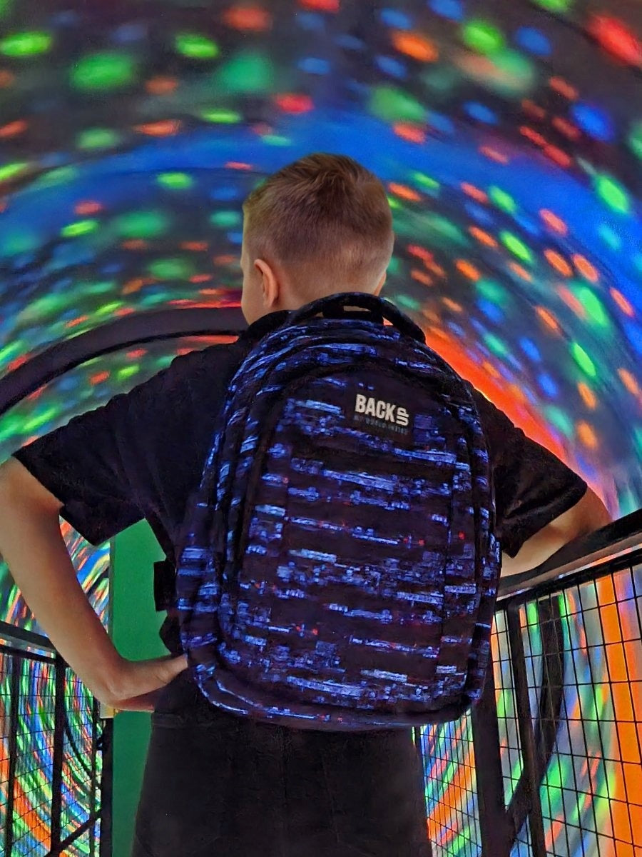 Mokykline kuprine BackUP 26L – GLITCH