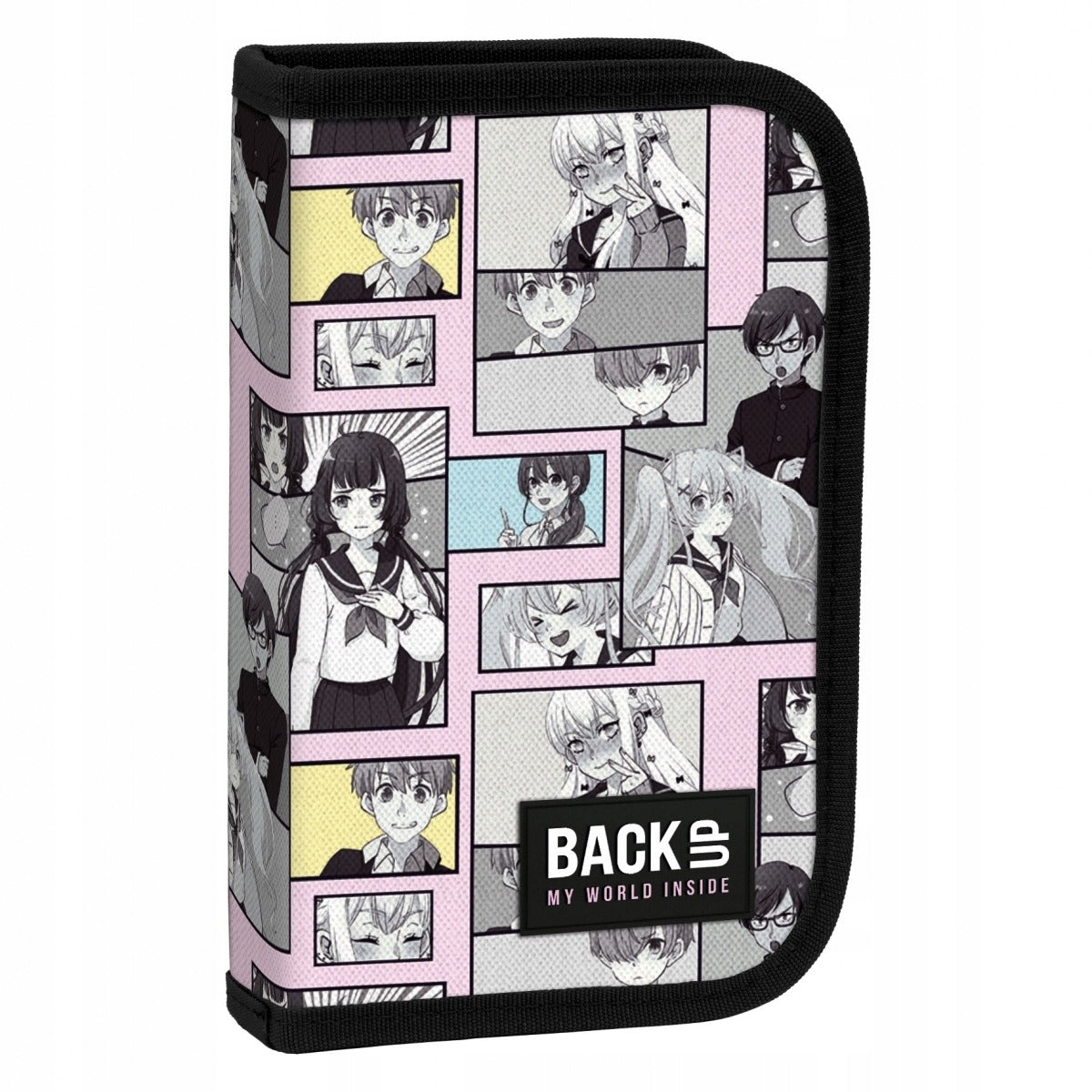 Mokykline kuprine BackUP 5-dalių rinkinys 26L – Anime/Manga
