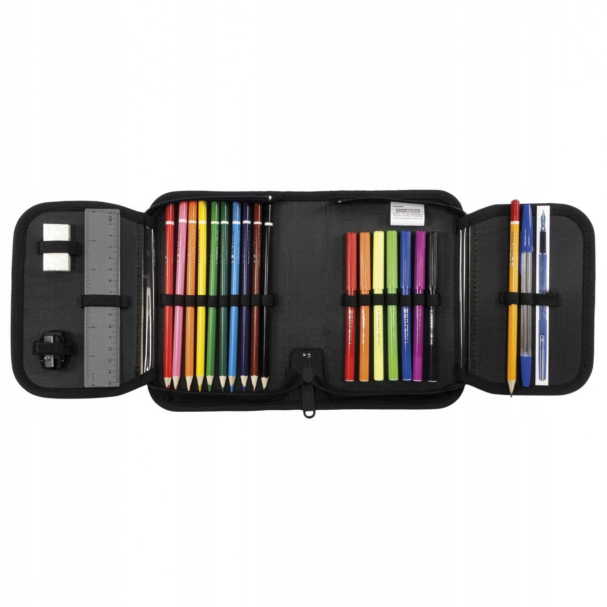 Mokykline kuprine BackUP 5-dalių rinkinys 26L – Anime/Manga