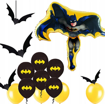 Gimtadienio balionų rinkinys Batman tema